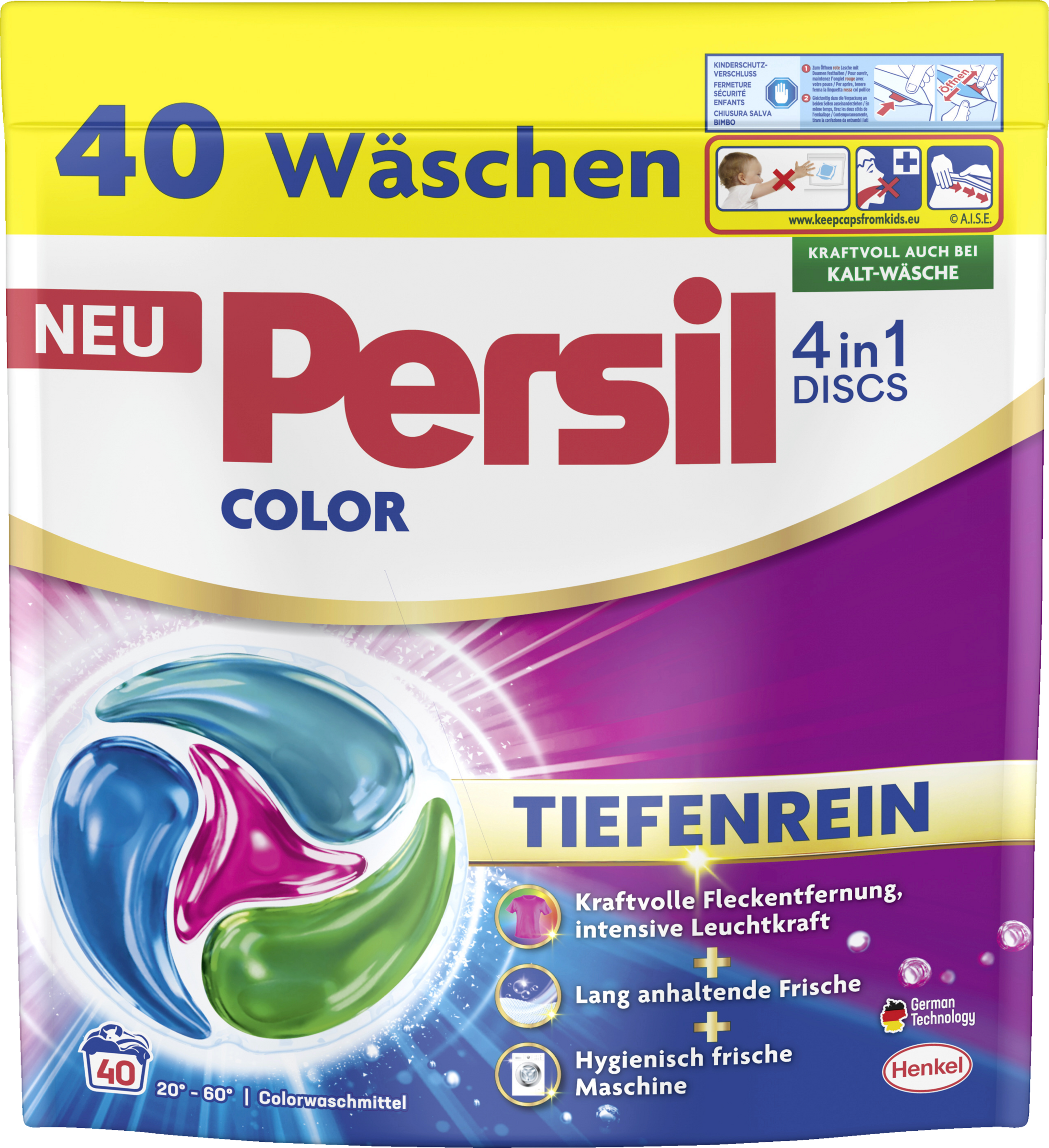 Colorwaschmittel Discs 40 WL