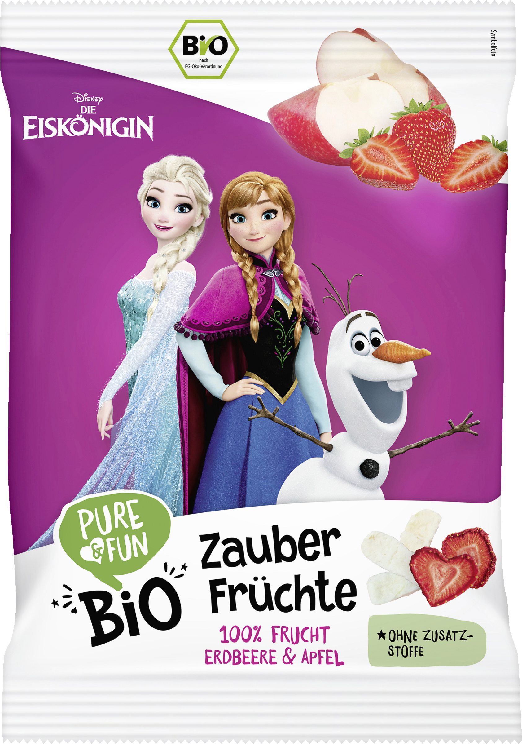 Pure&Fun Bio Eiskönigin Zauber Früchte-Chips