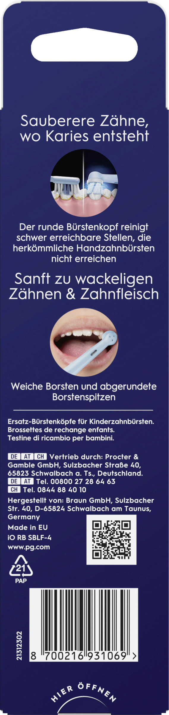 رؤوس فرشاة إضافية iO Kids Stitch 2