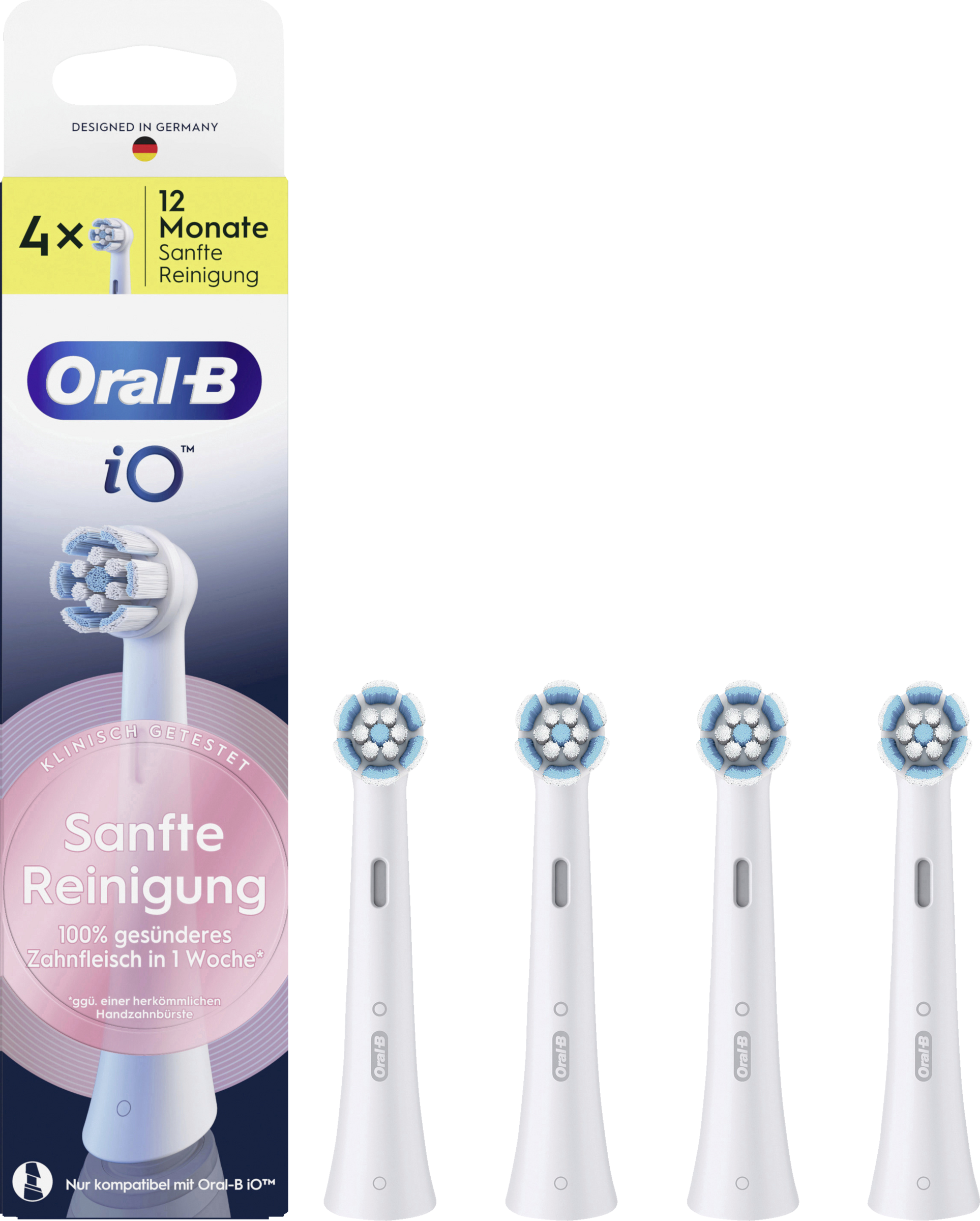 رؤوس فرشاة iO لتنظيف لطيف 4