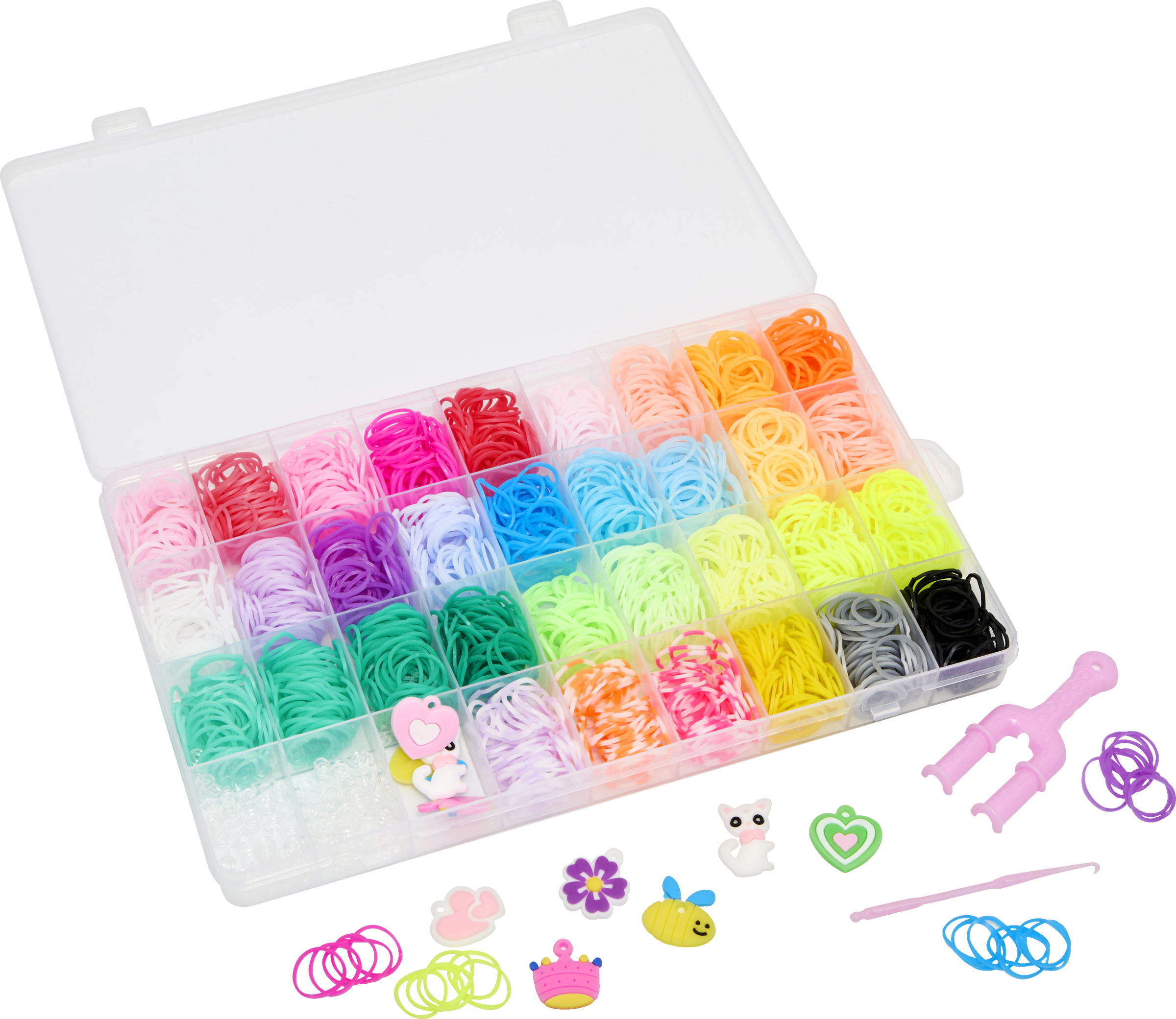 XL-Loombänder-Set Pastell