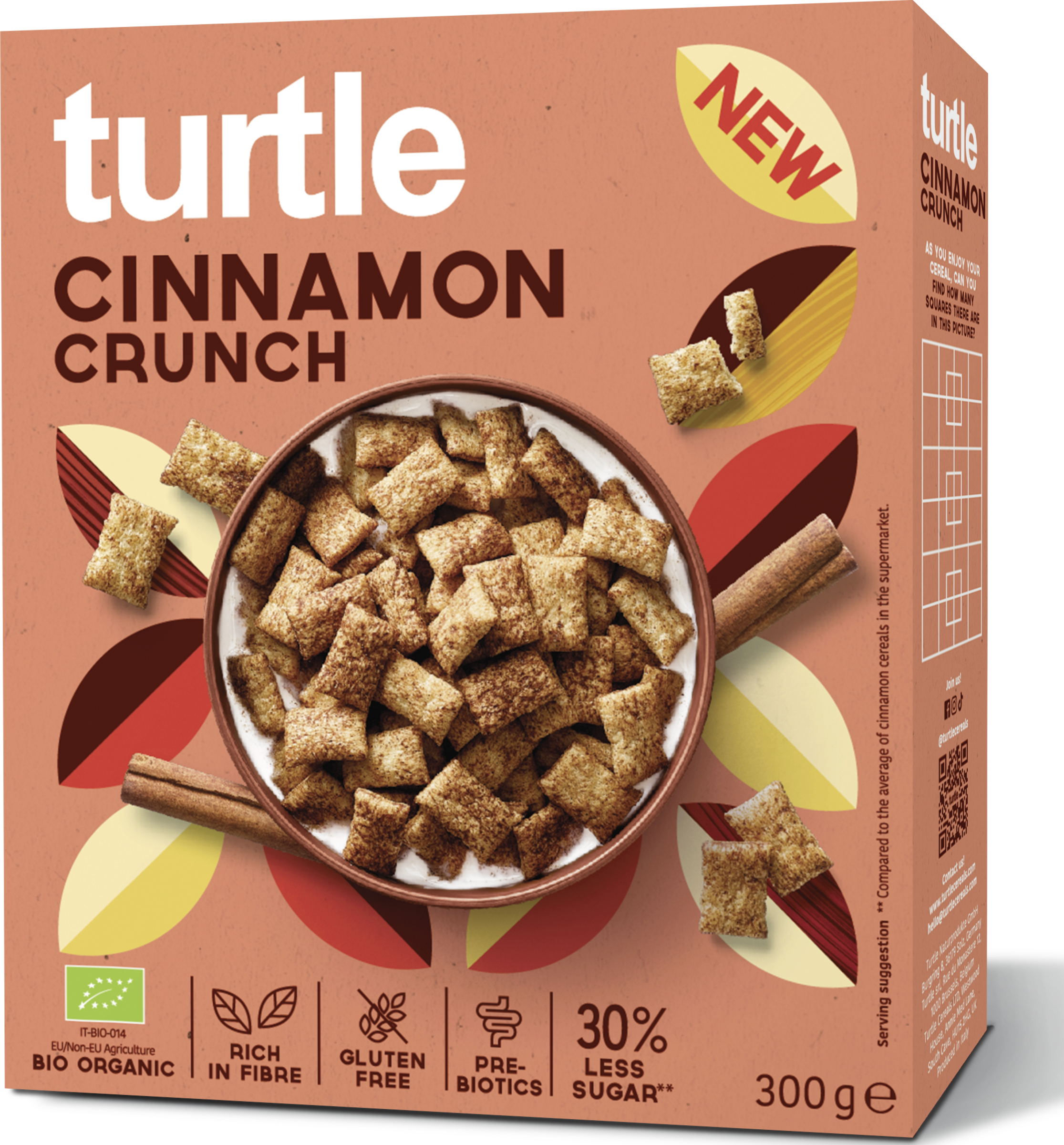 Turtle Bio Cinnamon Crunch