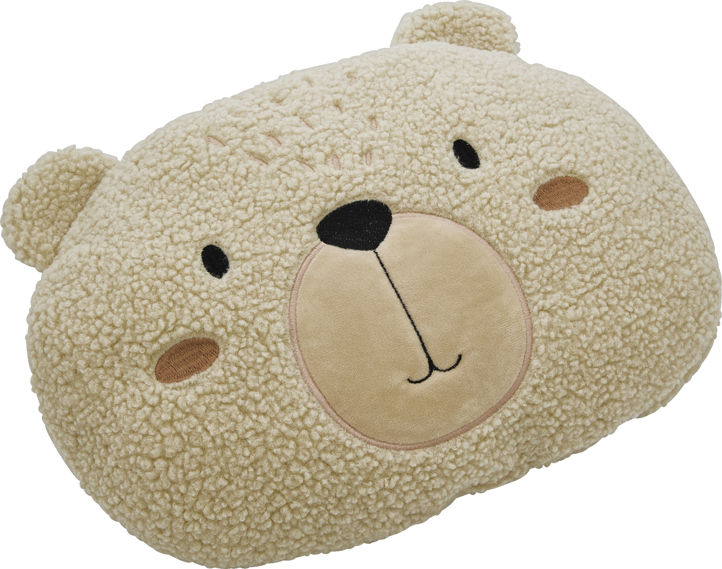 Teddy-Kissen Beige