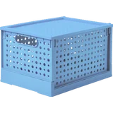 Klappbox mit Deckel Hellblau