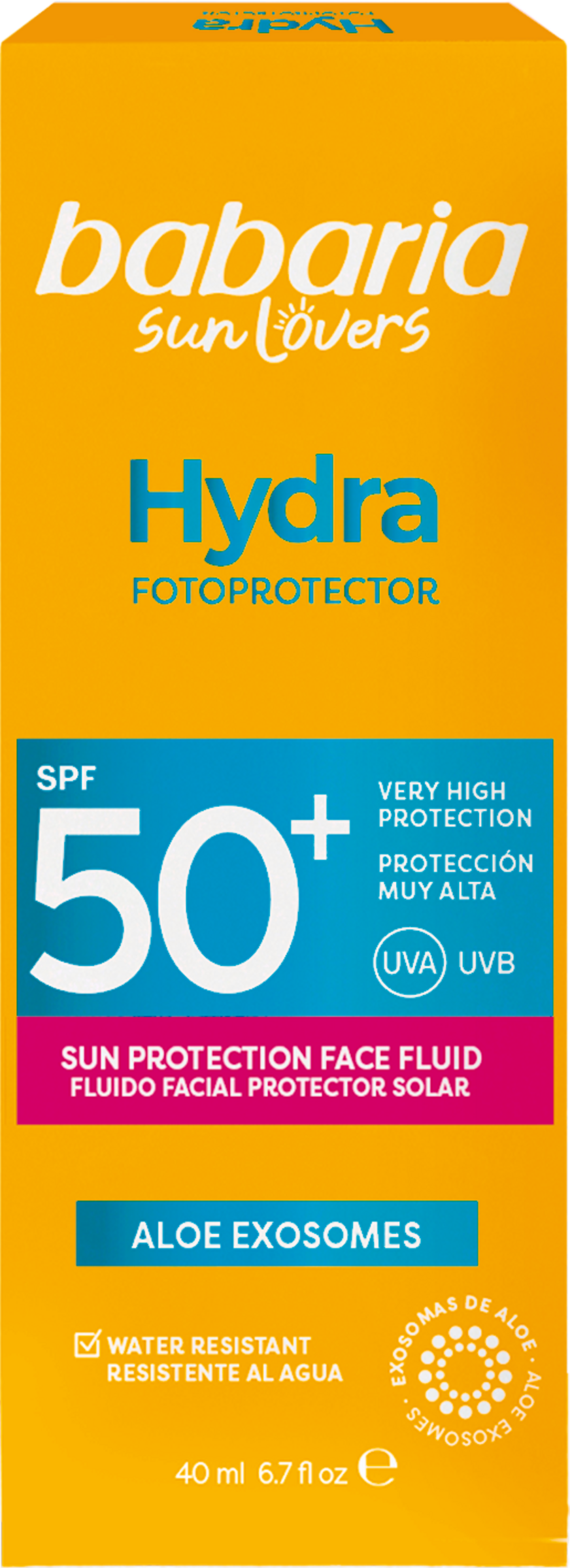 babaria Sunlovers Sonnenschutz Gesichtsfluid Hydra LSF 50+
