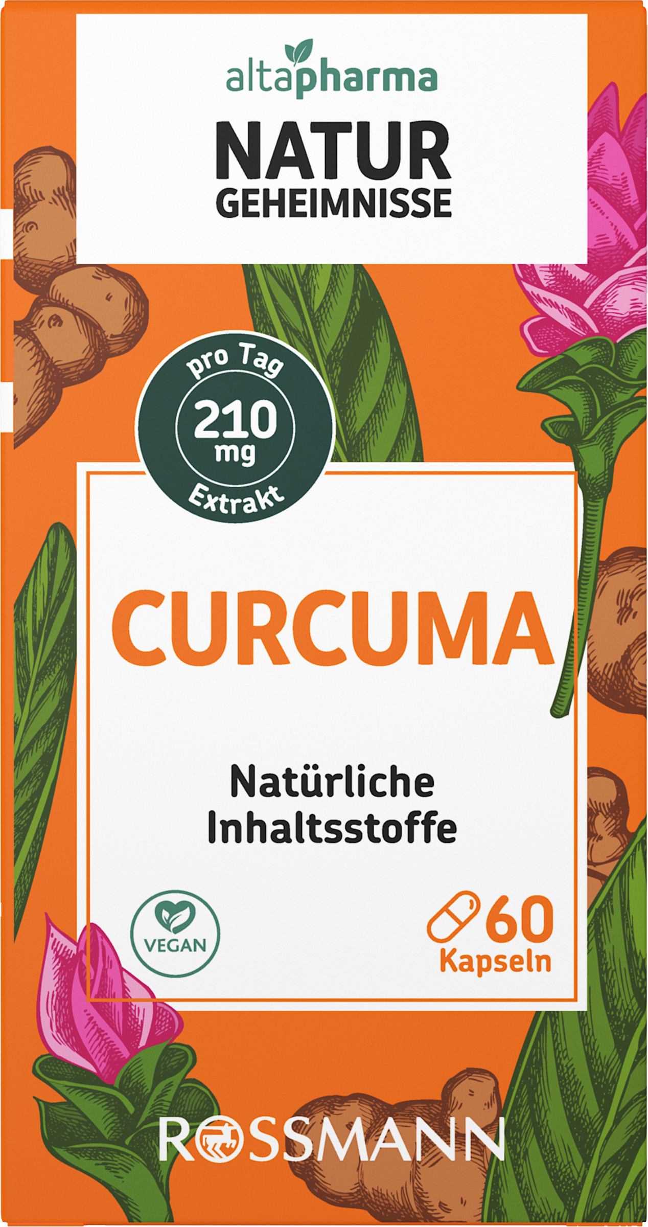 Naturgeheimnisse Curcuma Kapseln