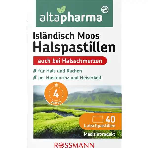 أقراص زهرة الحلق (طحلب أيسلندي)