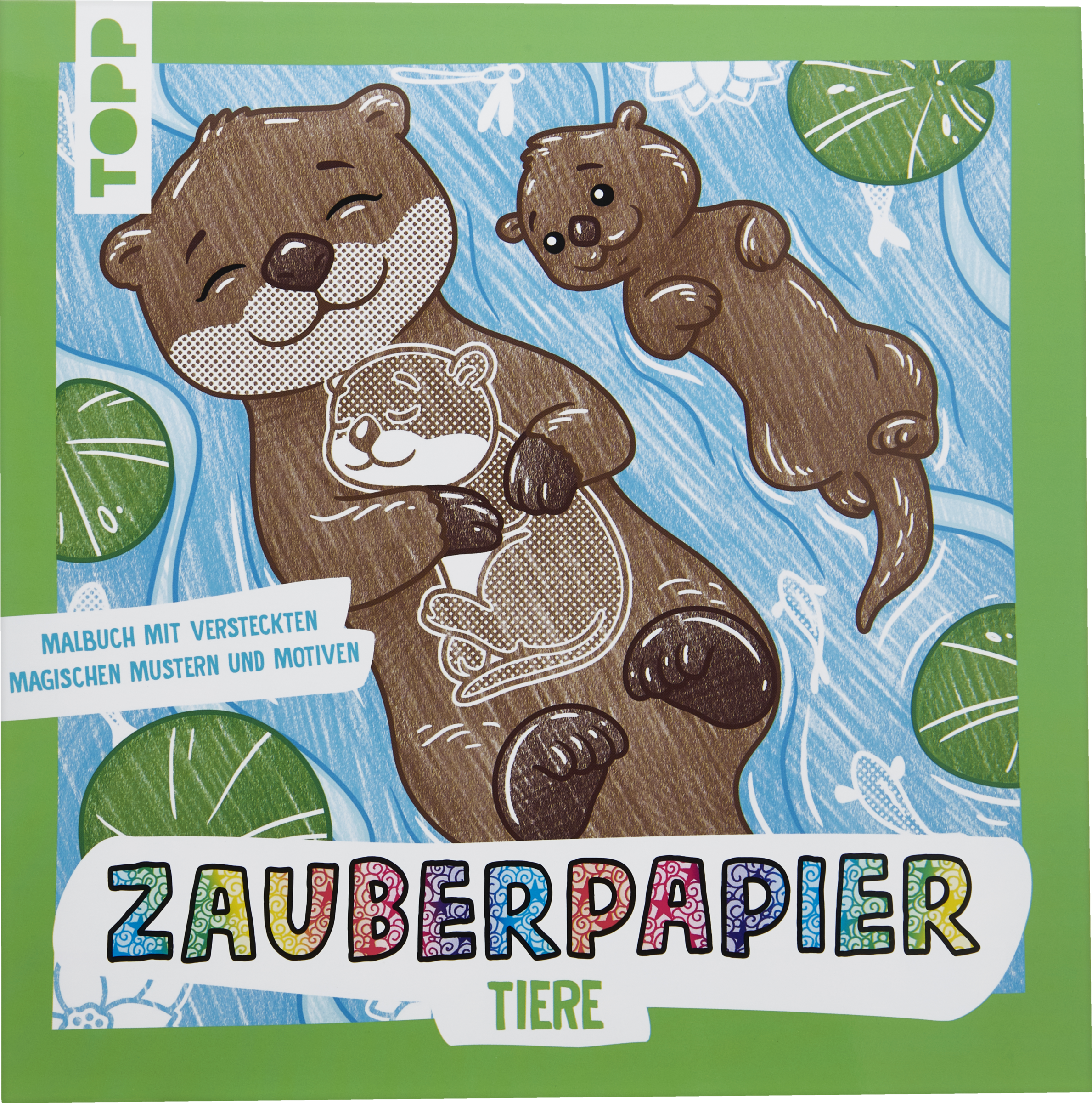IDEENWELT Zaubermalbuch Tiere