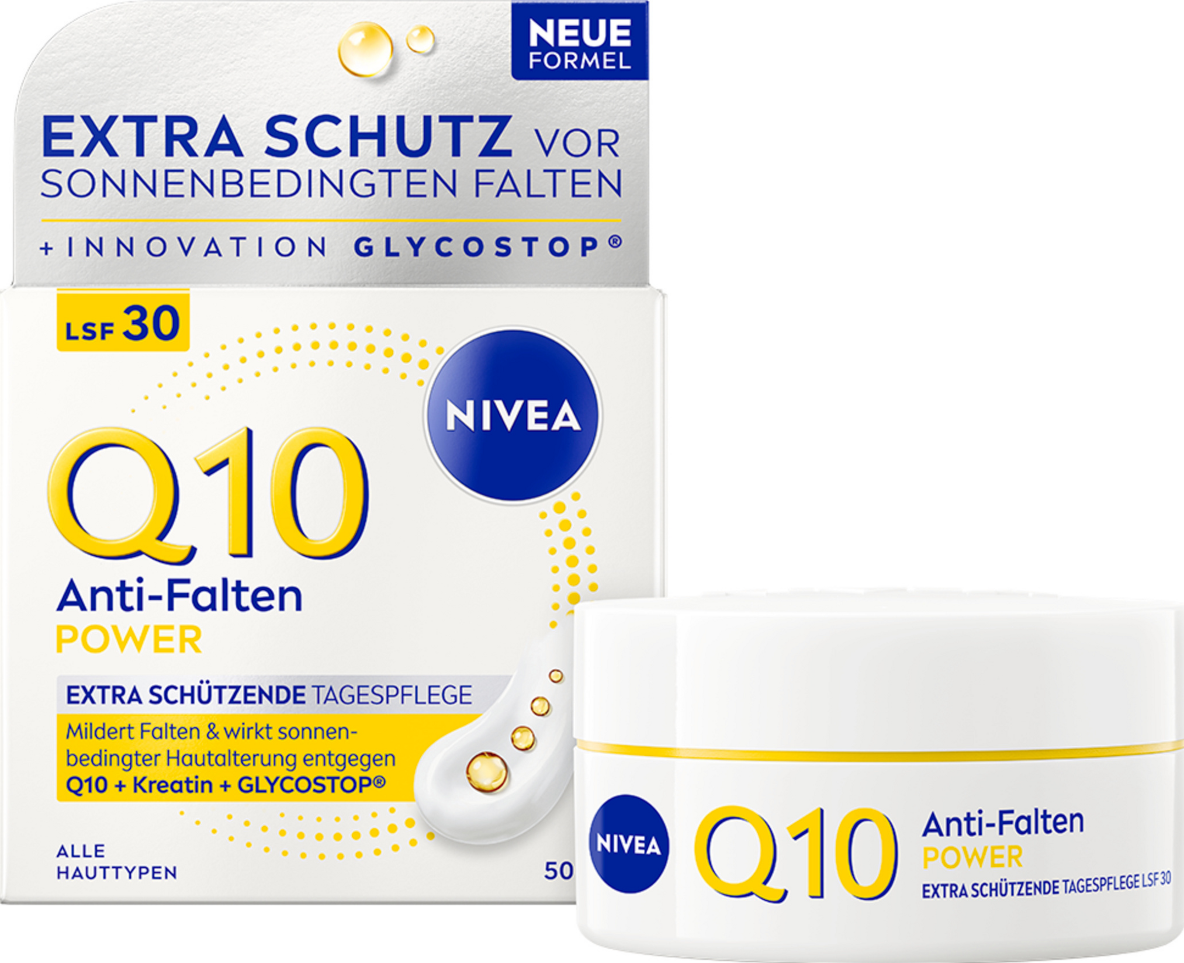 Q10 Anti-Falten Power Extra schützende Tagespflege