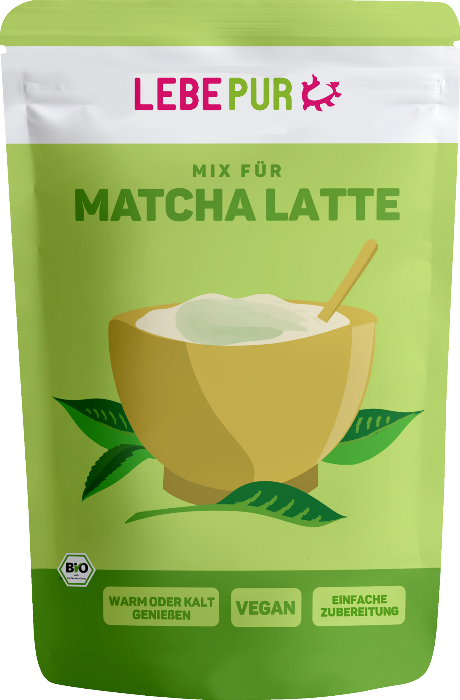 Lebepur Bio Mix für Matcha Latte
