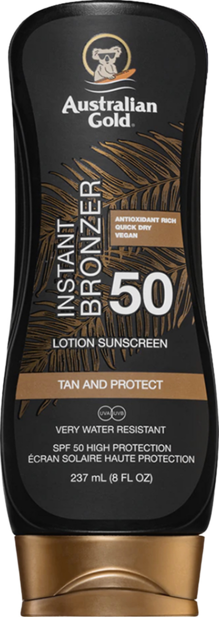 Australian Gold Instant Bronzer Sonnenschutzlotion LSF50
