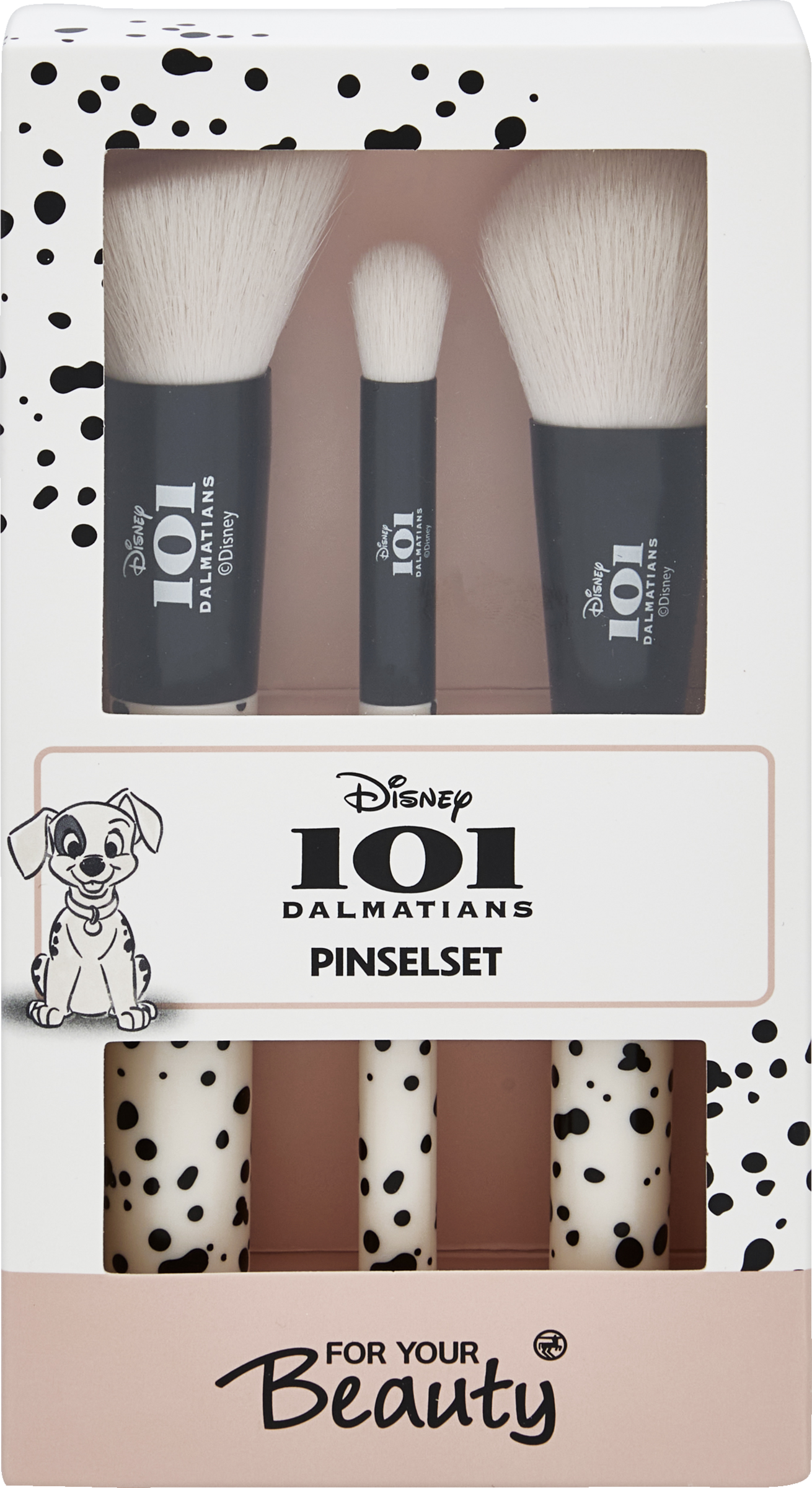 FOR YOUR Beauty Disney 101 Dalmatiner Pinselset 3-tlg.