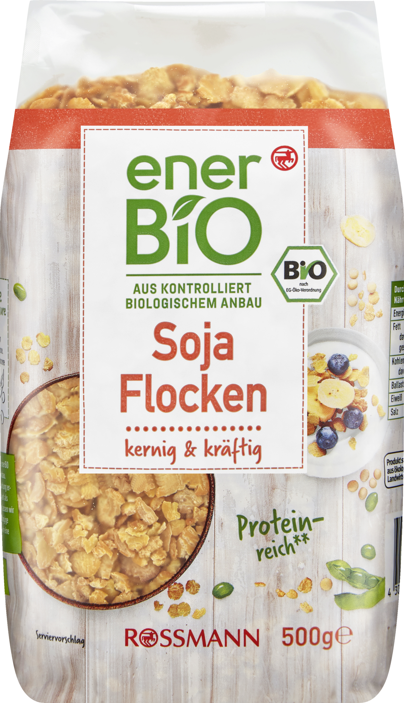 enerBiO Sojaflocken
