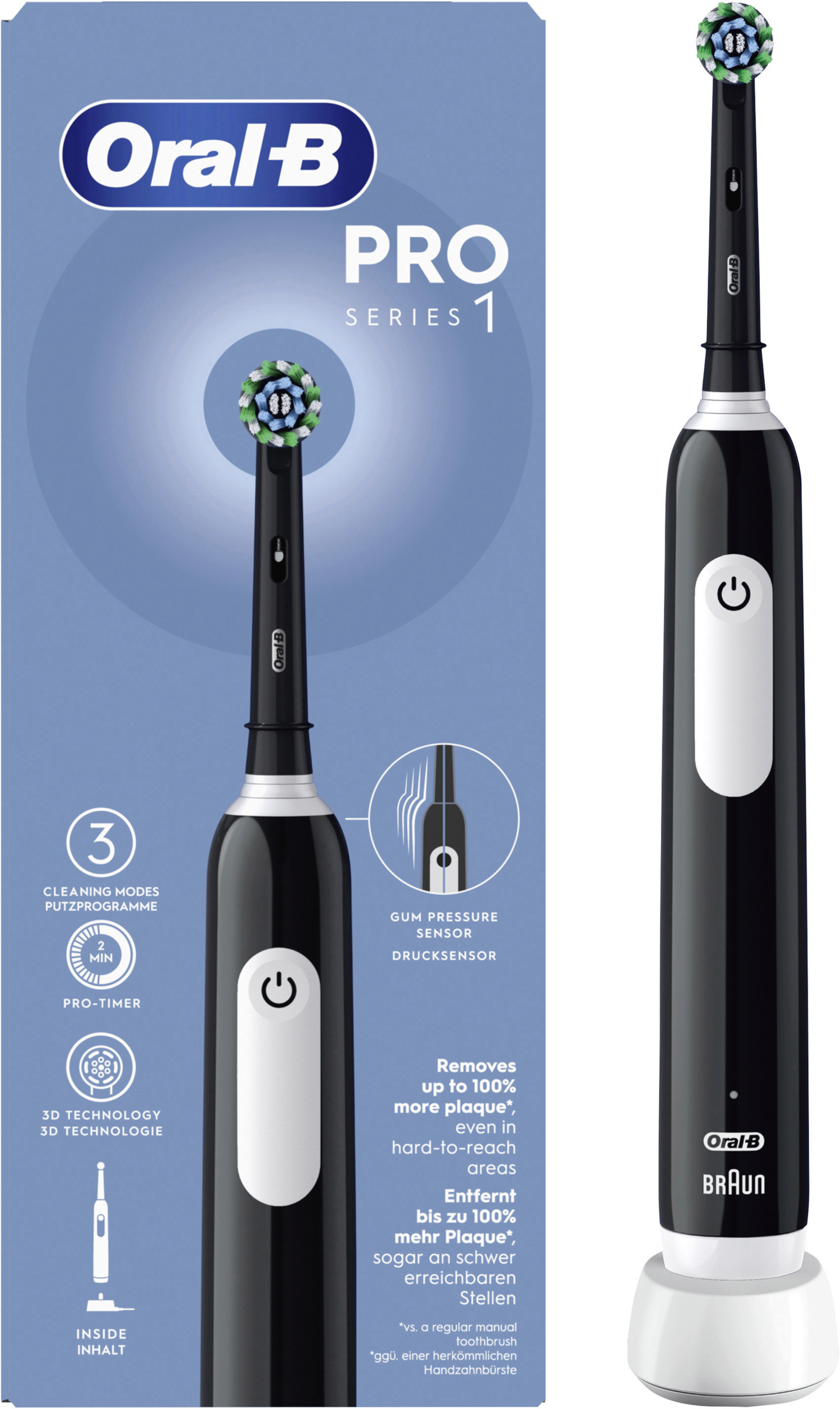 فرشاة أسنان كهربائية PRO Series 1 Black