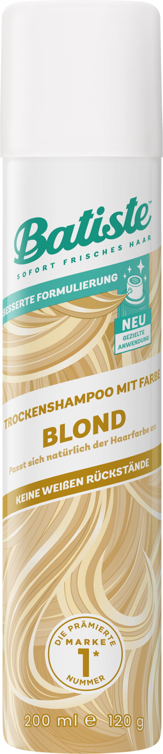 Trockenshampoo mit Farbe Blond