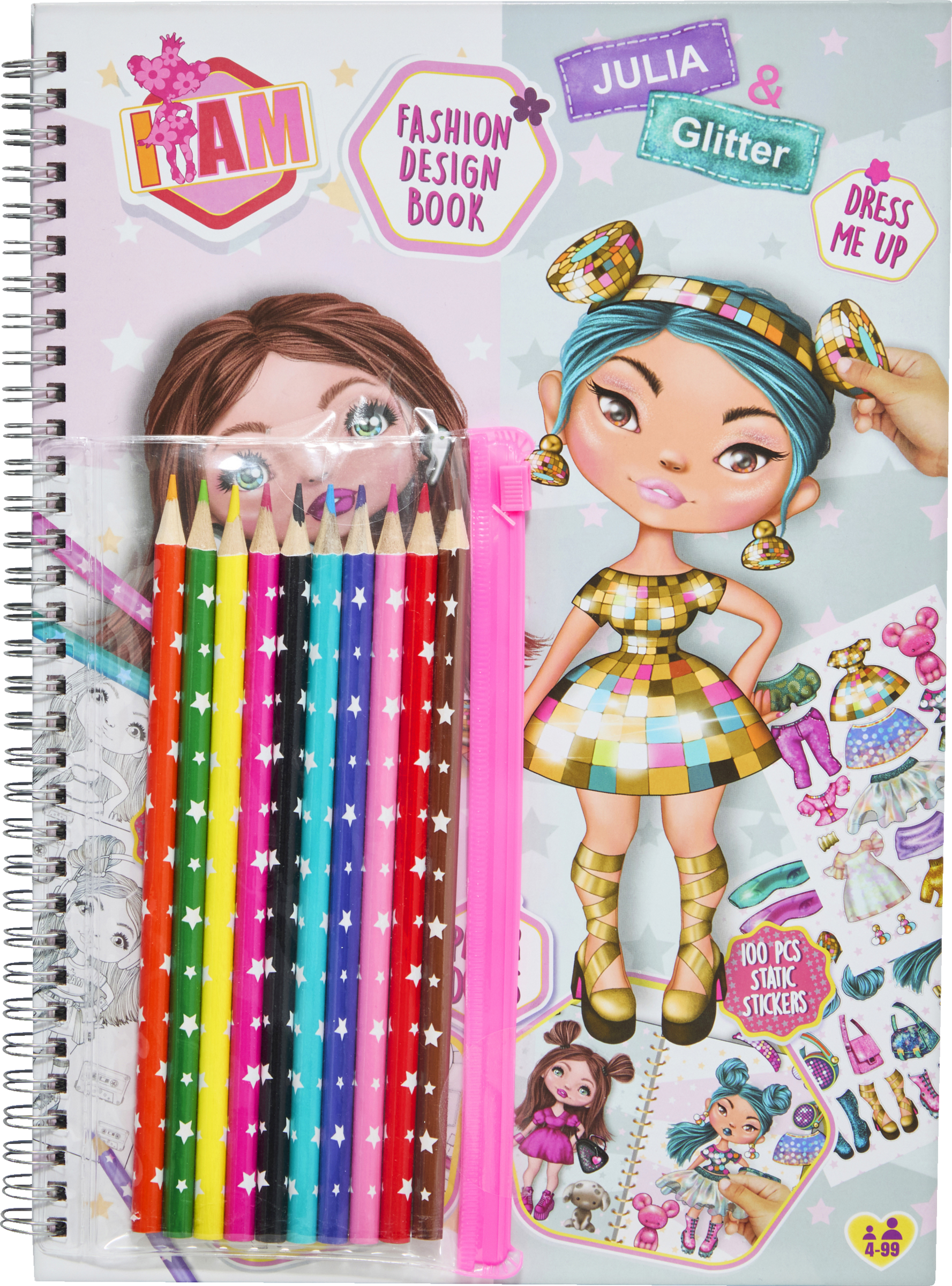 Fashion-Design-Buch I AM Julia & Glitter