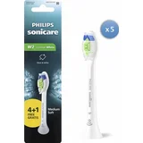 Aufsteckbürsten W2 Optimal White 4+1 HX6065/87 weiß