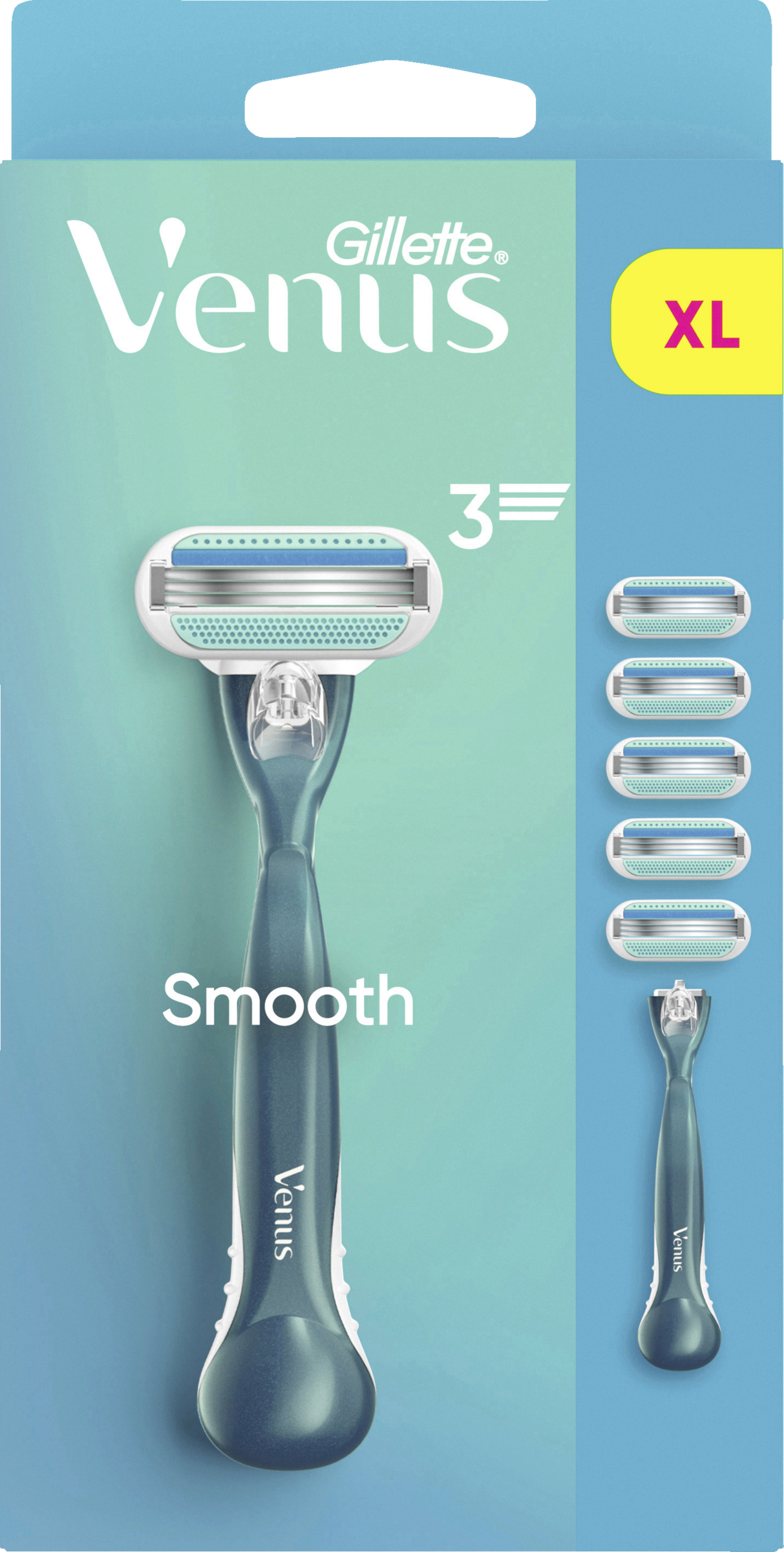 Gillette Venus Rasierer Smooth mit 5 Klingen