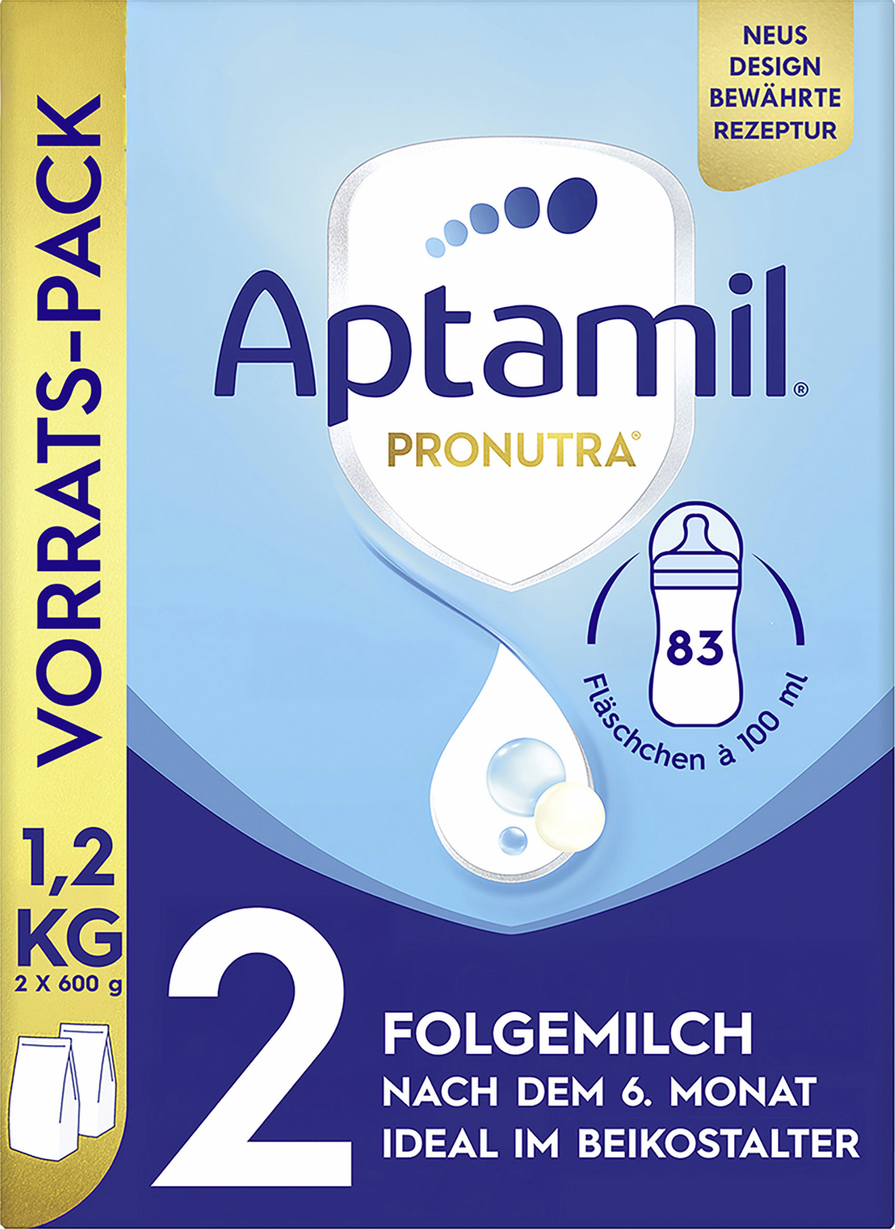 Aptamil Pronutra 2 Folgemilch nach dem 6. Monat Vorratspack