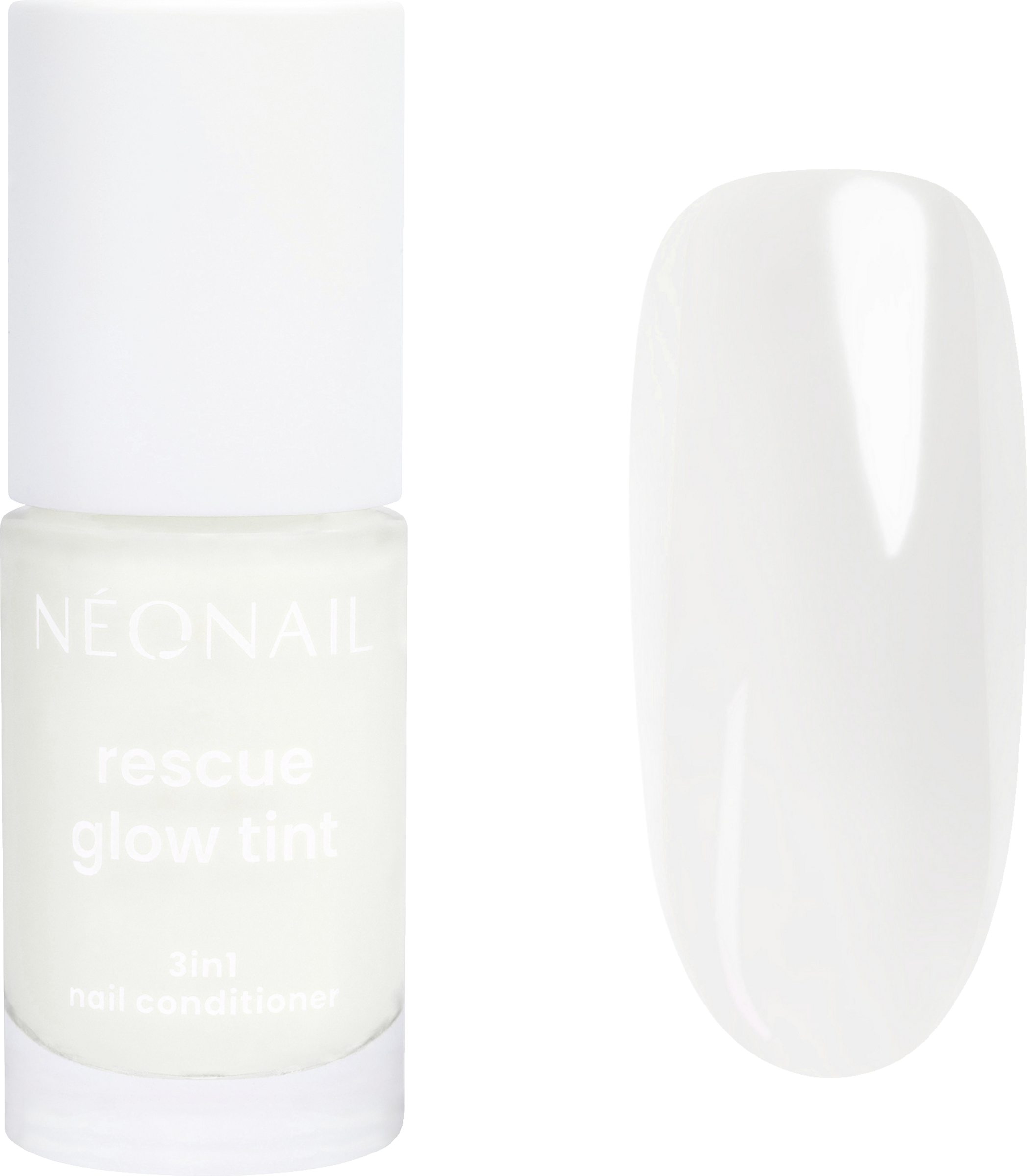 NEONAIL Rescue Glow Tint 3in1 Nail Conditioner Milky White