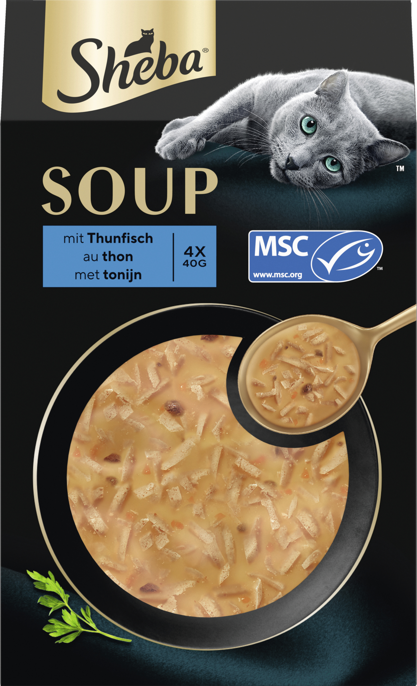 Sheba Soup mit Thunfisch Multipack