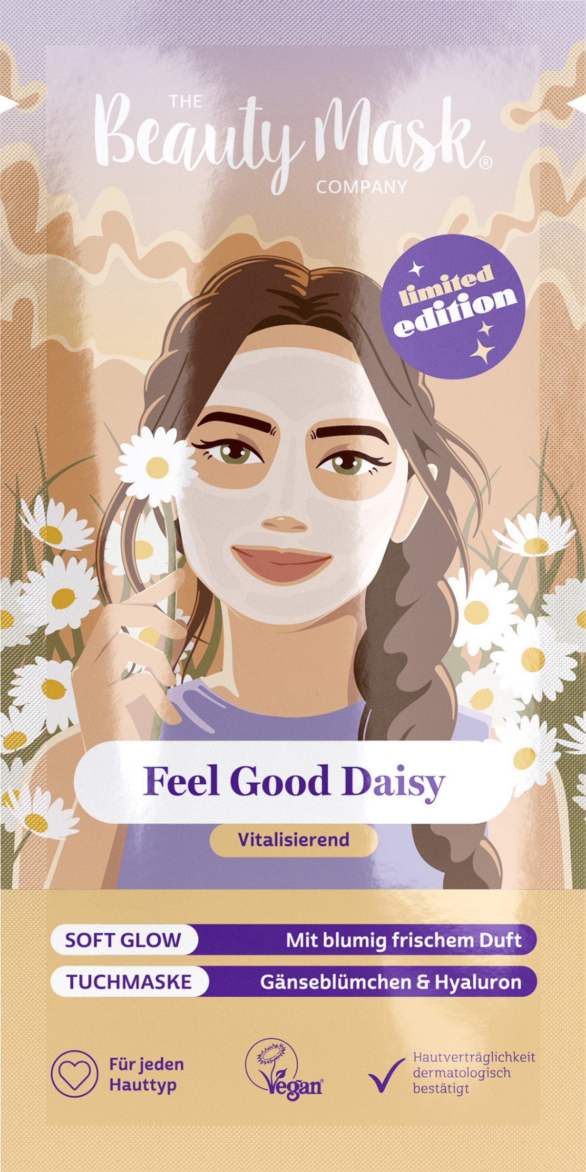 Tuchmaske Feel Good Daisy