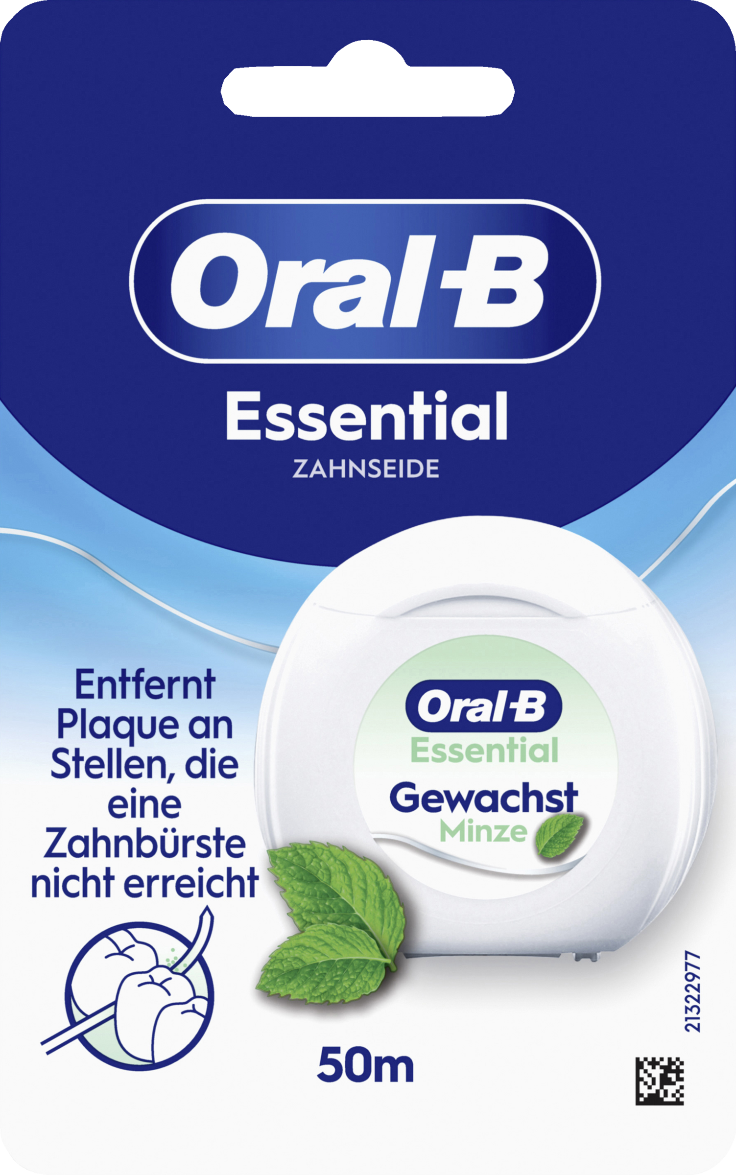 Essential Floss Zahnseide mint gewachst