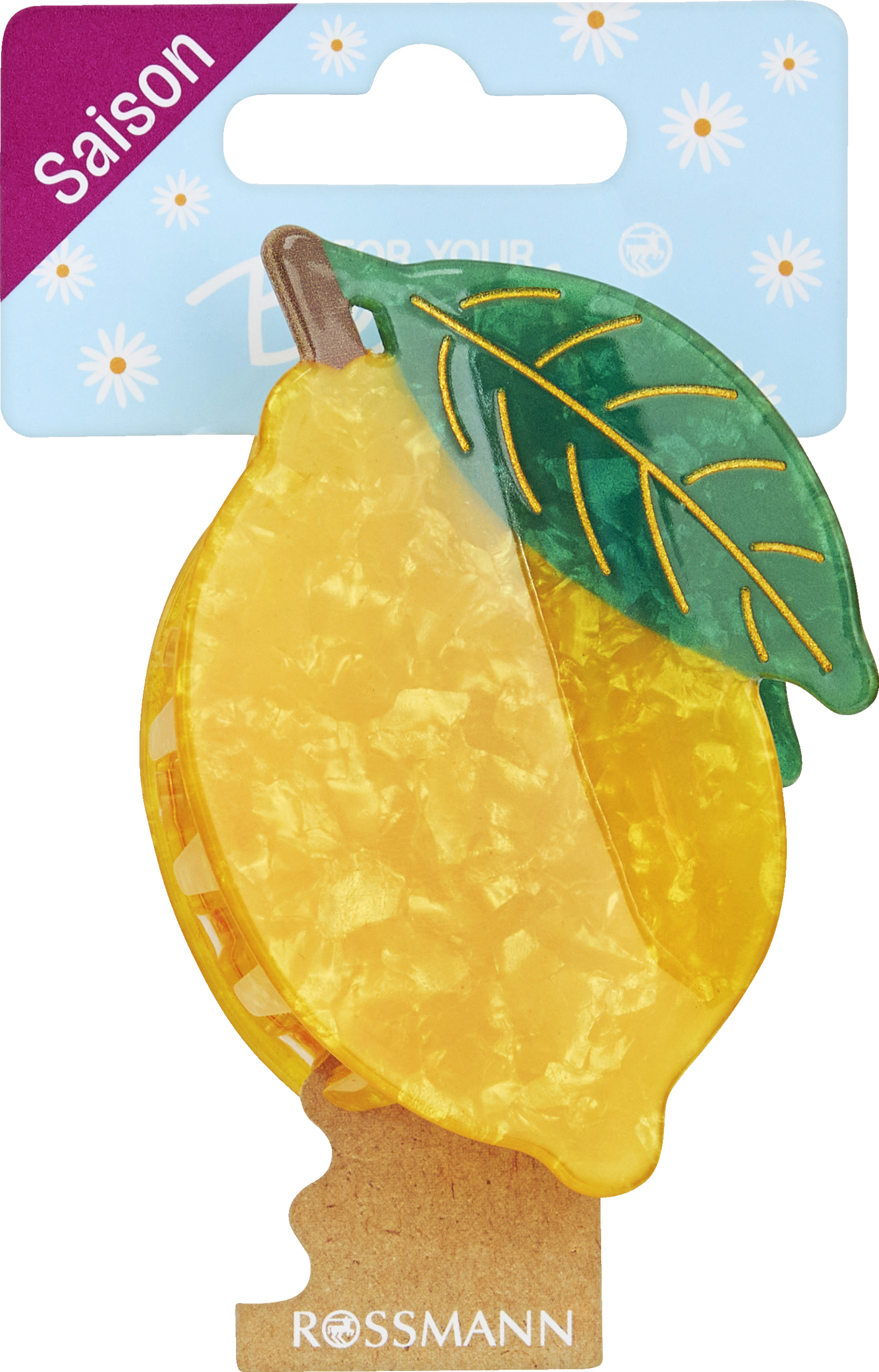 FOR YOUR Beauty Haarspange Zitrone