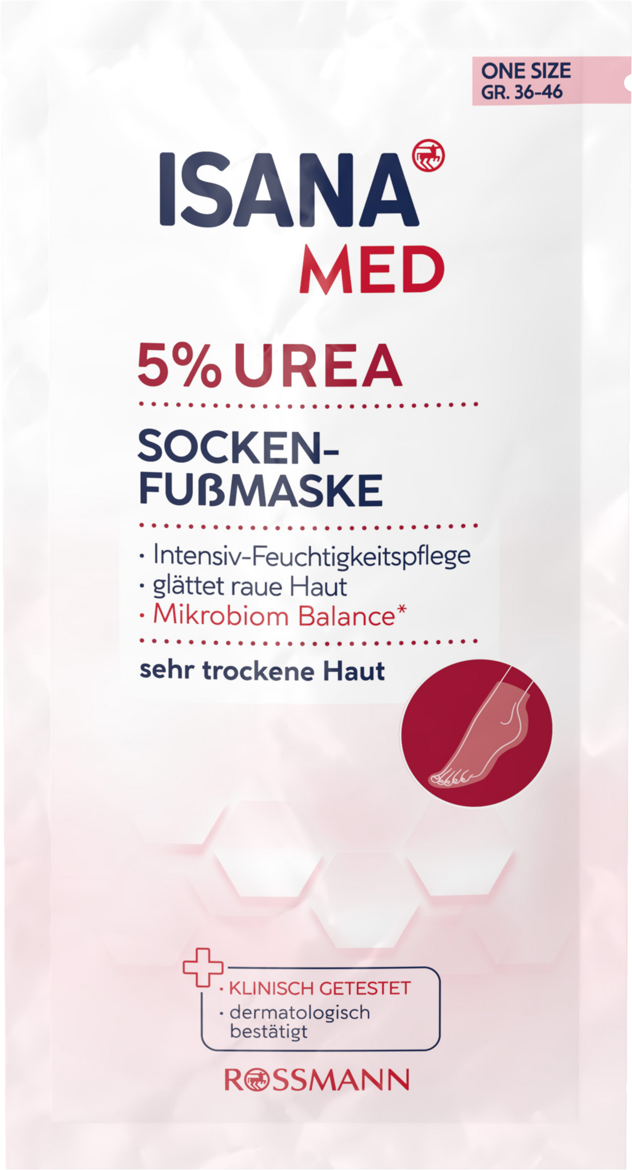 Urea Fuss-Sockenmaske