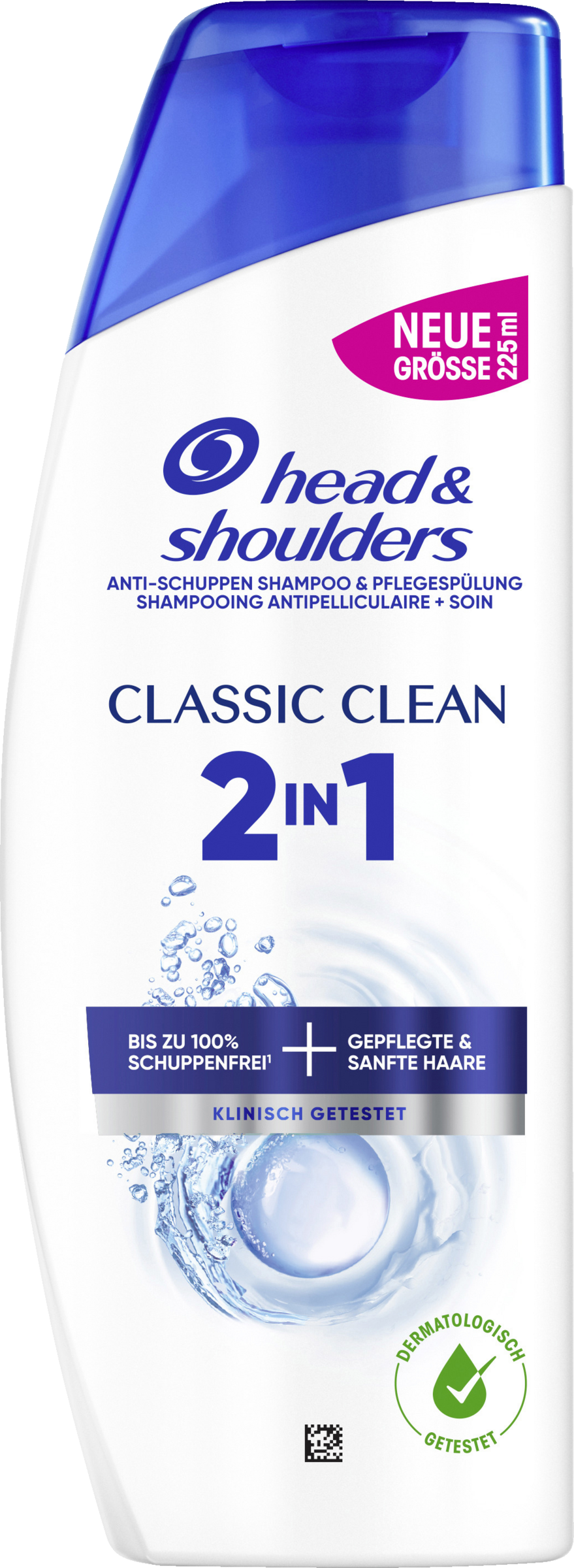 head & shoulders 2in1 Anti-Schuppen Shampoo & Spülung Classic Clean
