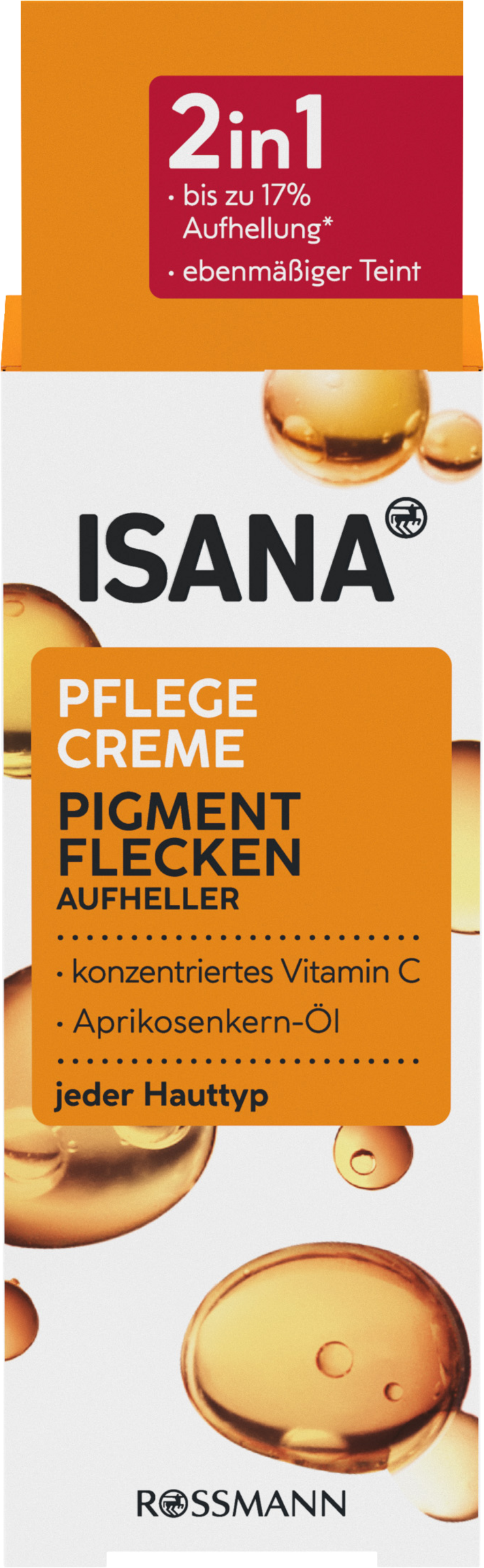Pigmentflecken Aufheller Pflegecreme