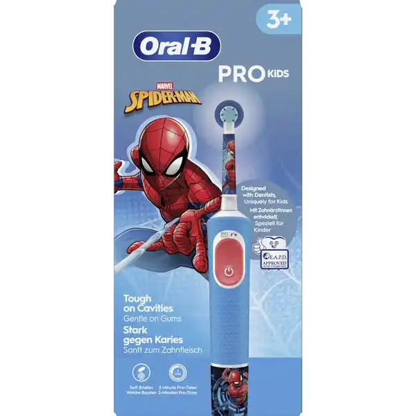 Vitality فرشاة أسنان كهربائية برو 103 للأطفال سبايدرمان