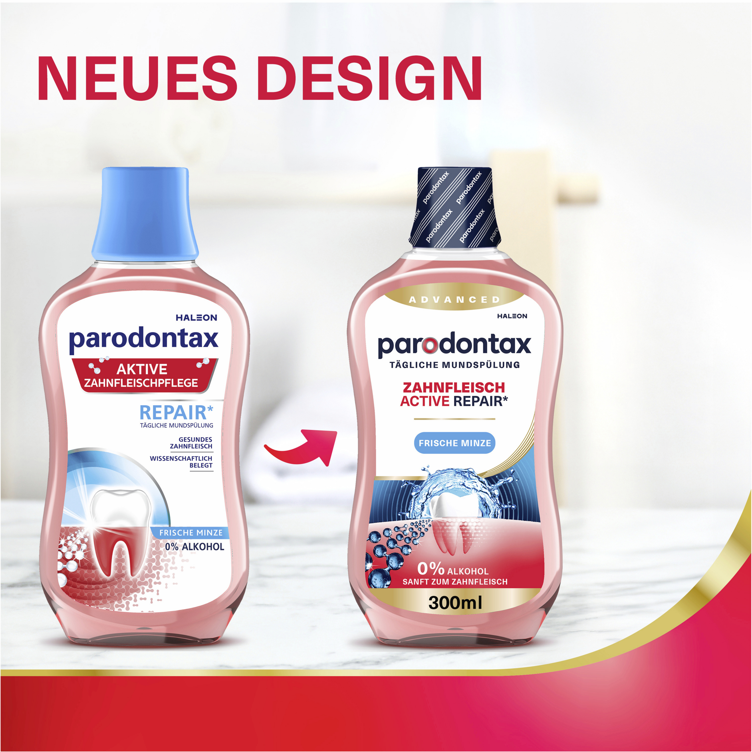 غسول فم للعناية النشطة باللثة Repair 8