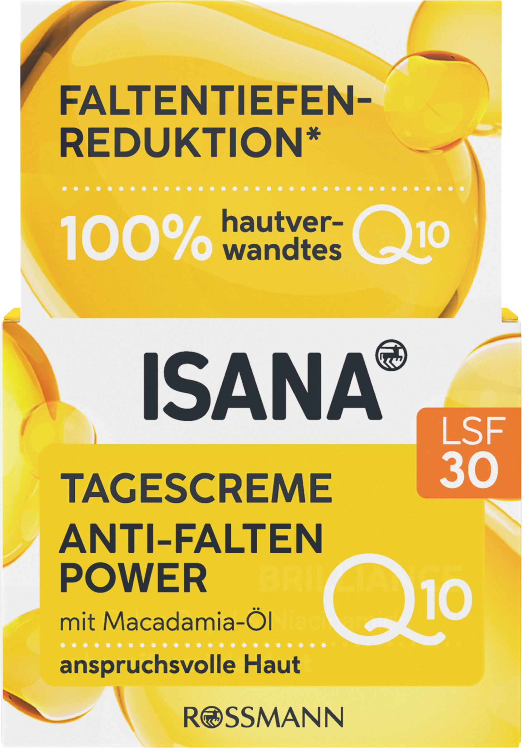 ISANA Q10 Anti-Falten Tagescreme LSF 30