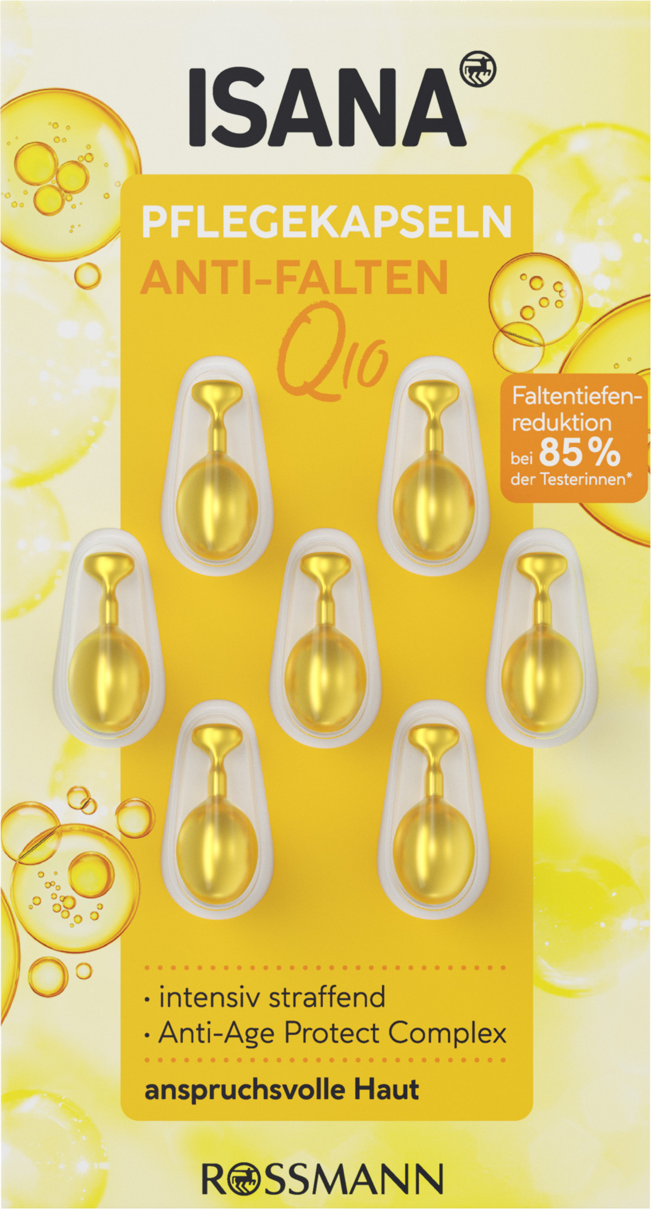 Q10 Anti-Falten Pflegekapseln