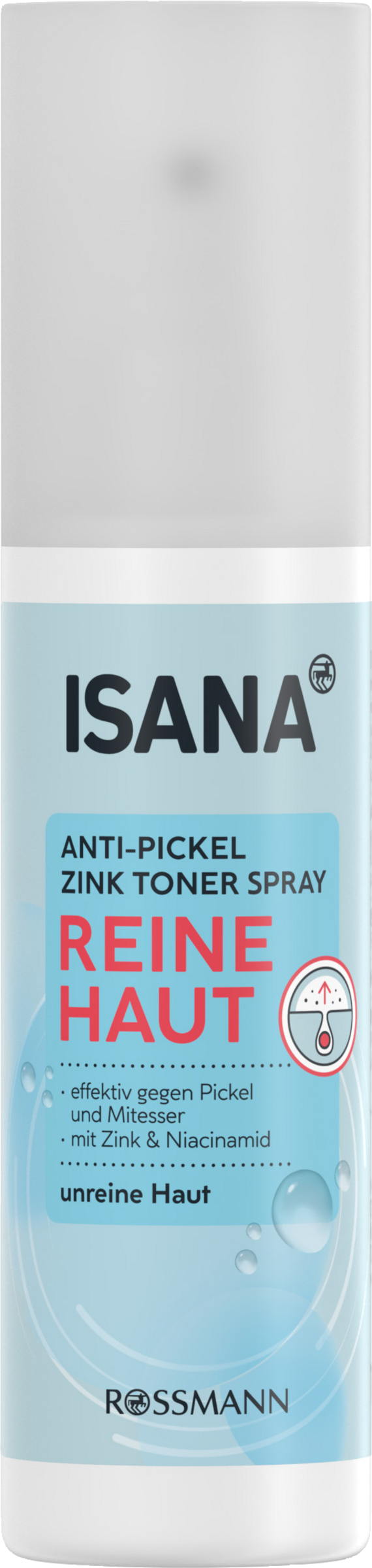 Anti-Pickel Zink Toner Spray Reine Haut