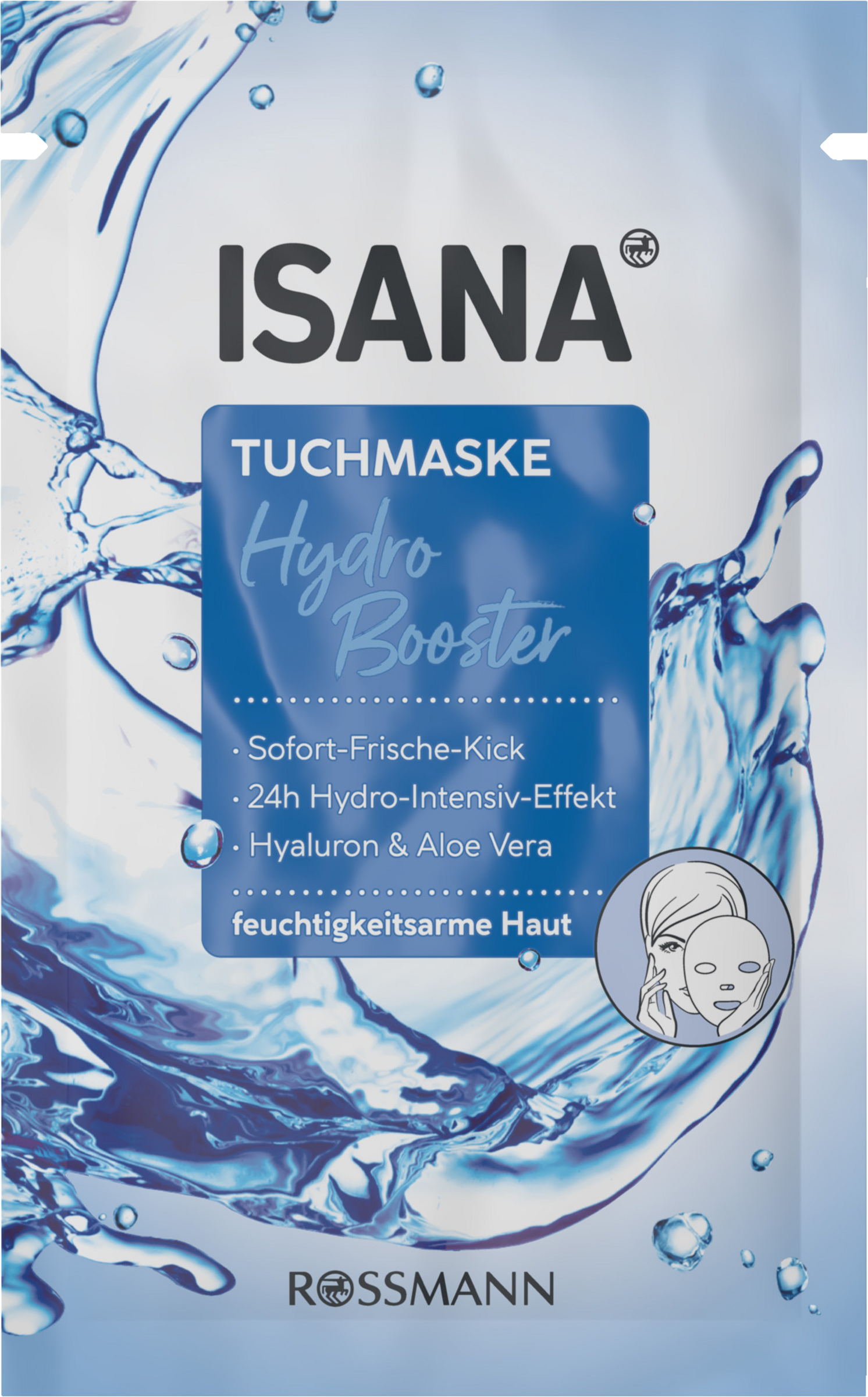 Tuchmaske Hydro Booster