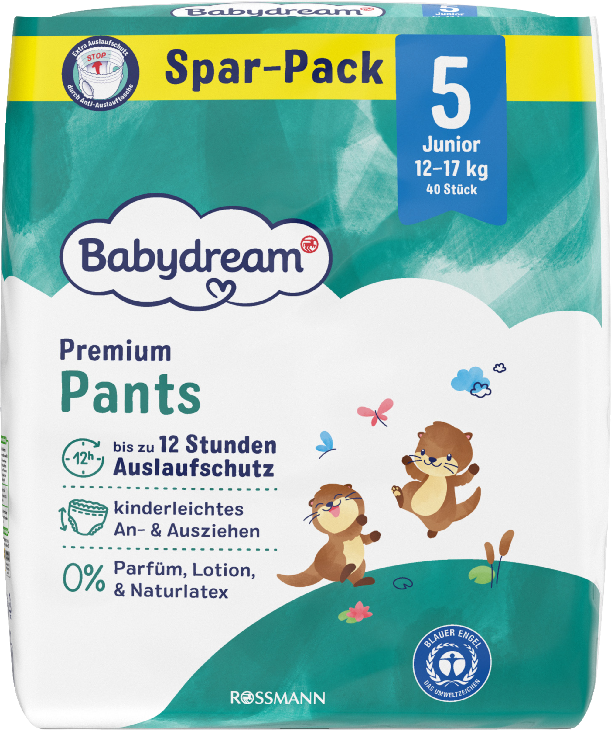 Babydream Premium Pants Gr. 5 Junior Jumbo, 40 Stück, 12-17 kg