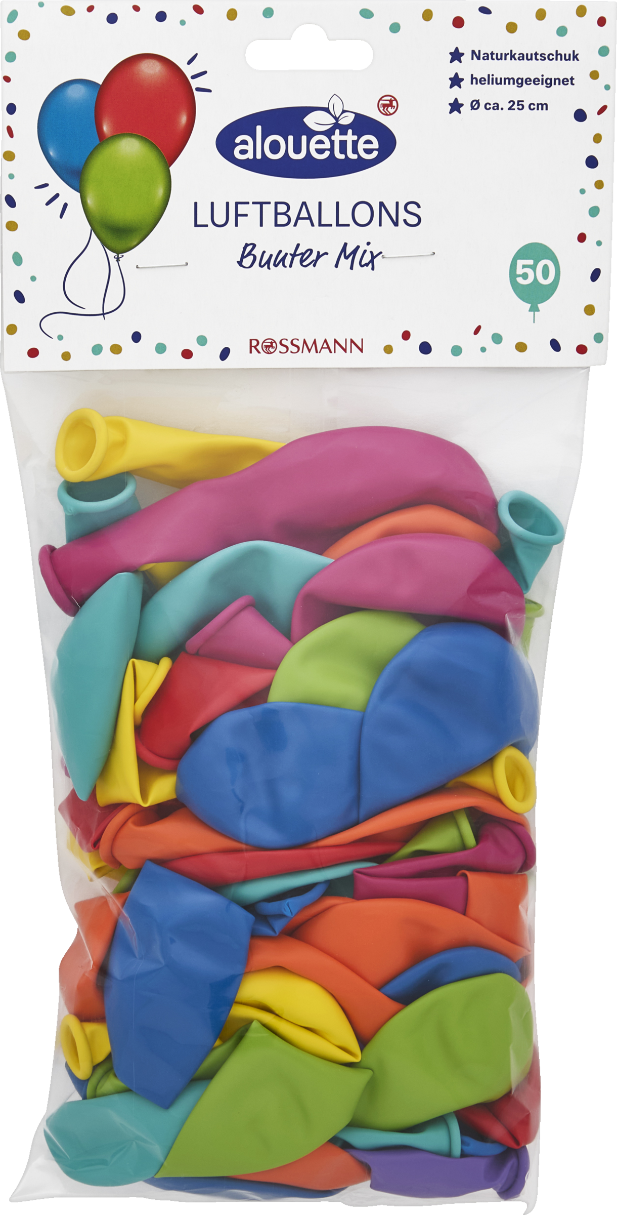 alouette ALOUETTE LUFTBALLONS BUNTER MIX 50ER