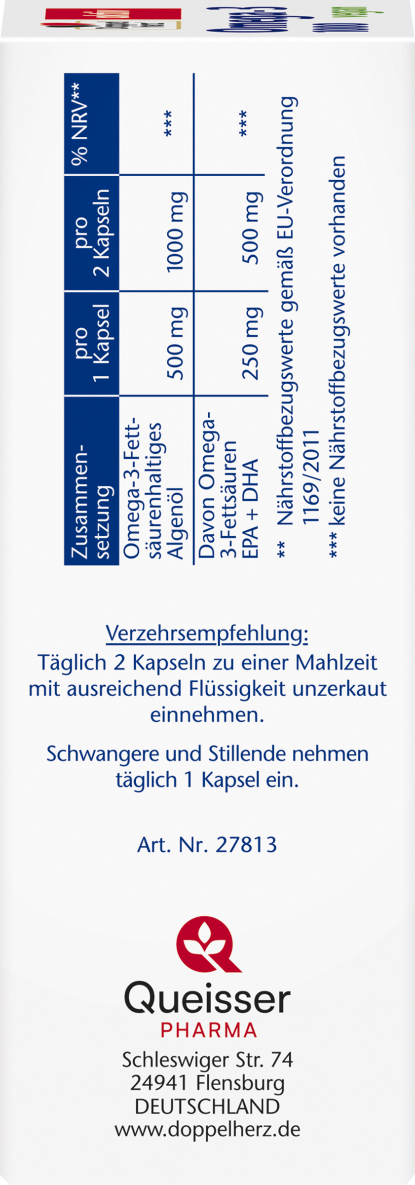 كبسولات أوميغا-3 1000 نباتية 3