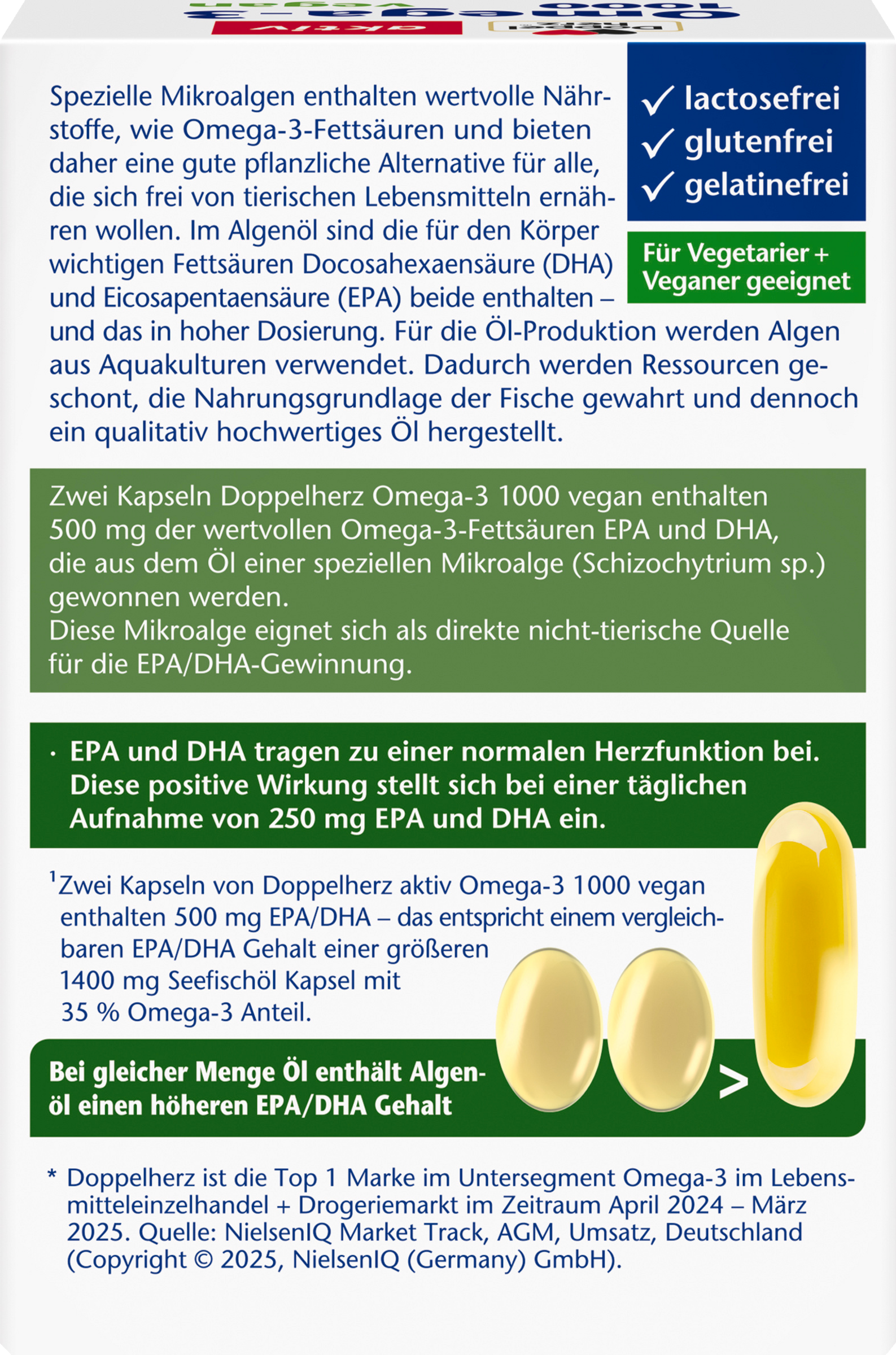 كبسولات أوميغا-3 1000 نباتية 4