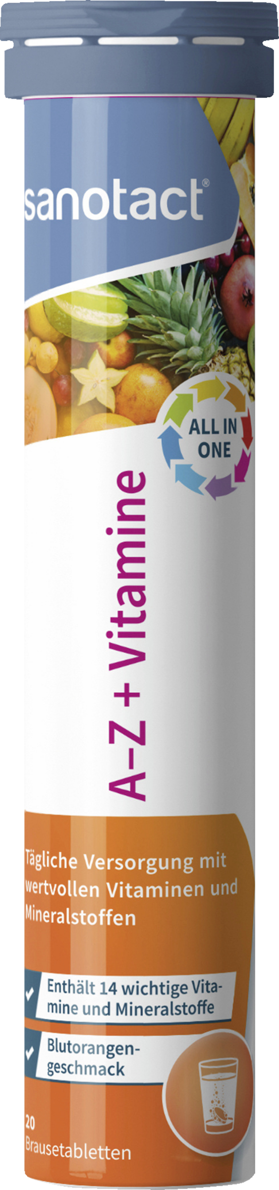 أقراص فوارة فيتامينات A-Z +