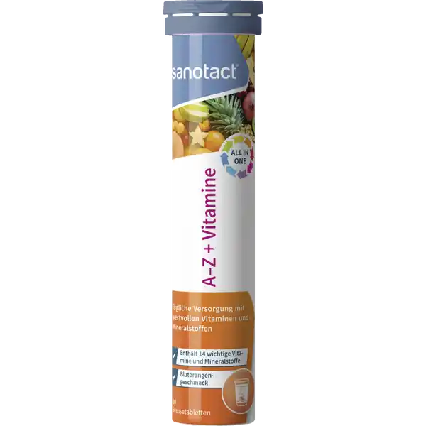 أقراص فوارة فيتامينات A-Z +