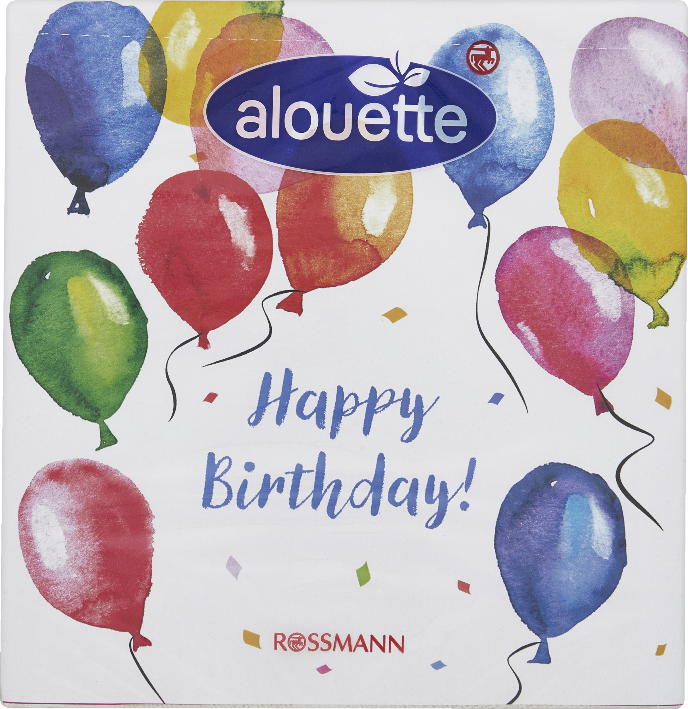 alouette Serviette Happy Birthday