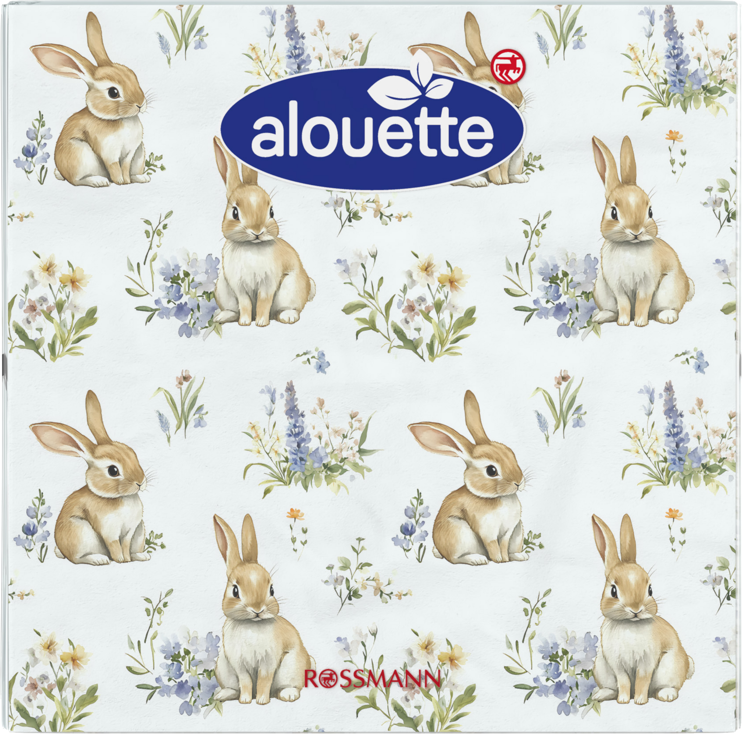alouette Serviette Hasen
