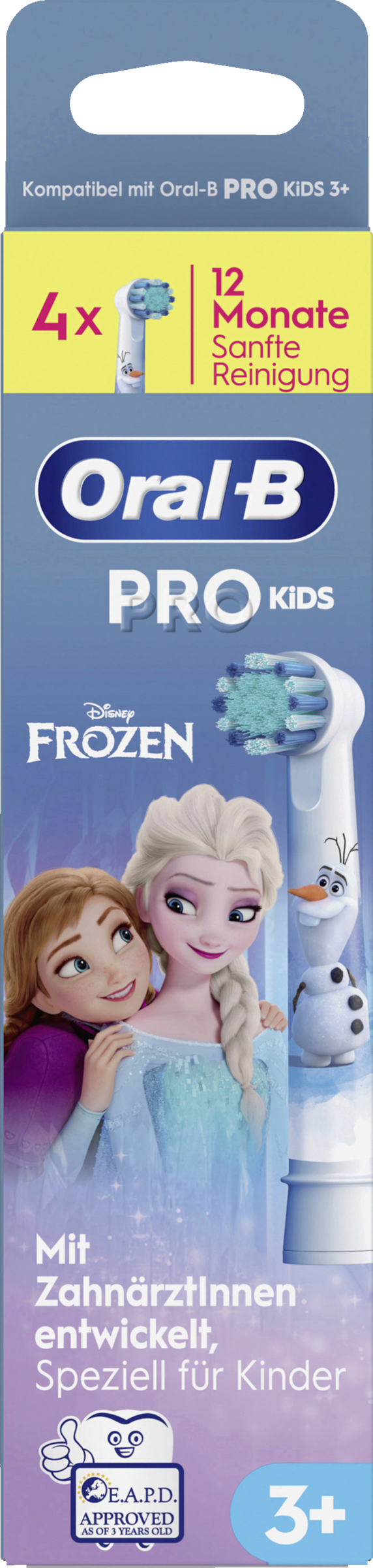 PRO Kids Aufsteckbürsten Frozen 4er