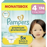 Premium Protection Windeln Gr. 4 Maxi (9-14 kg) Monatsbox 174 Stück