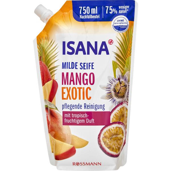 Milde Seife Mango Exotic Nachfüllbeutel