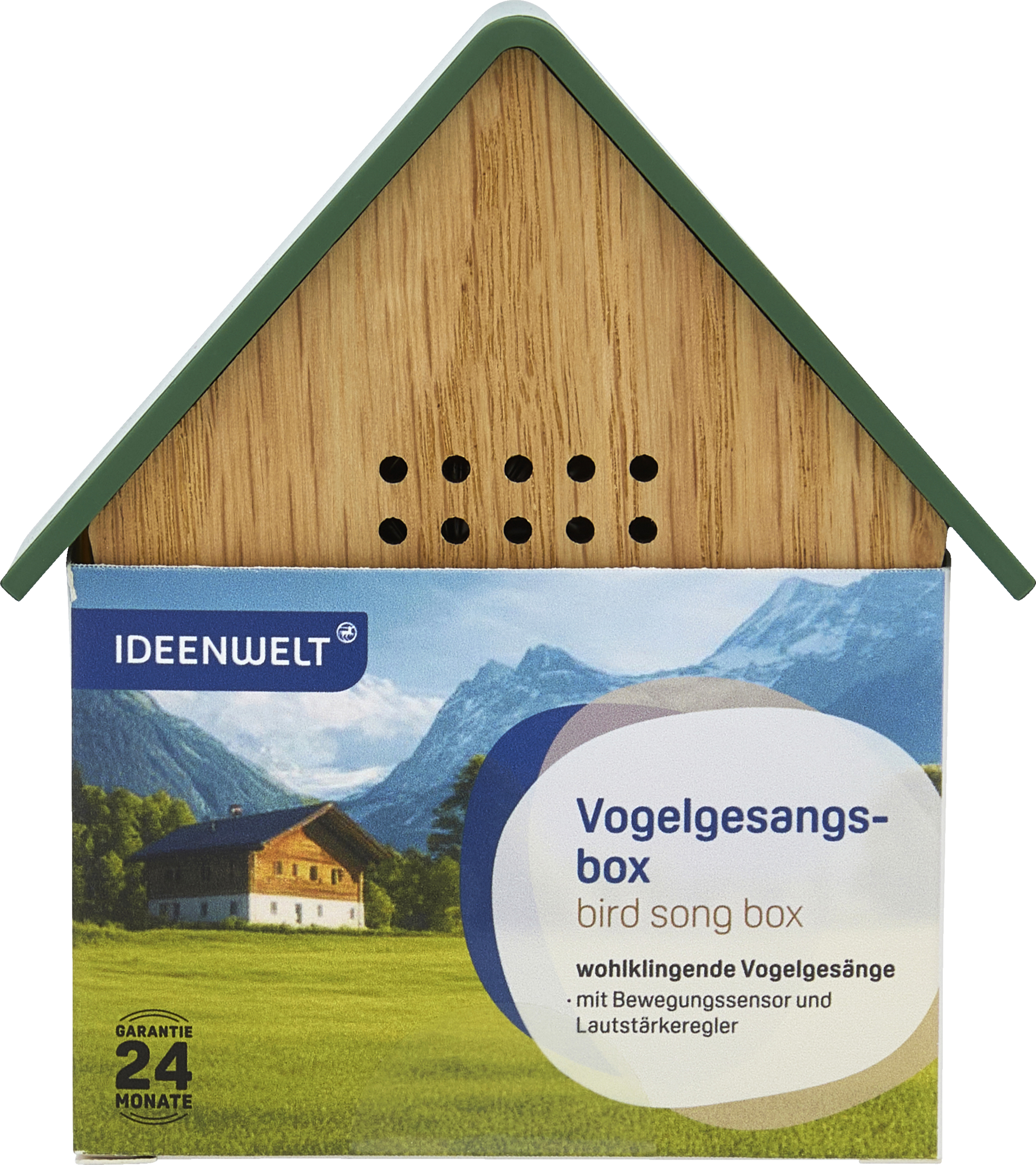 Vogelgesangsbox Grün