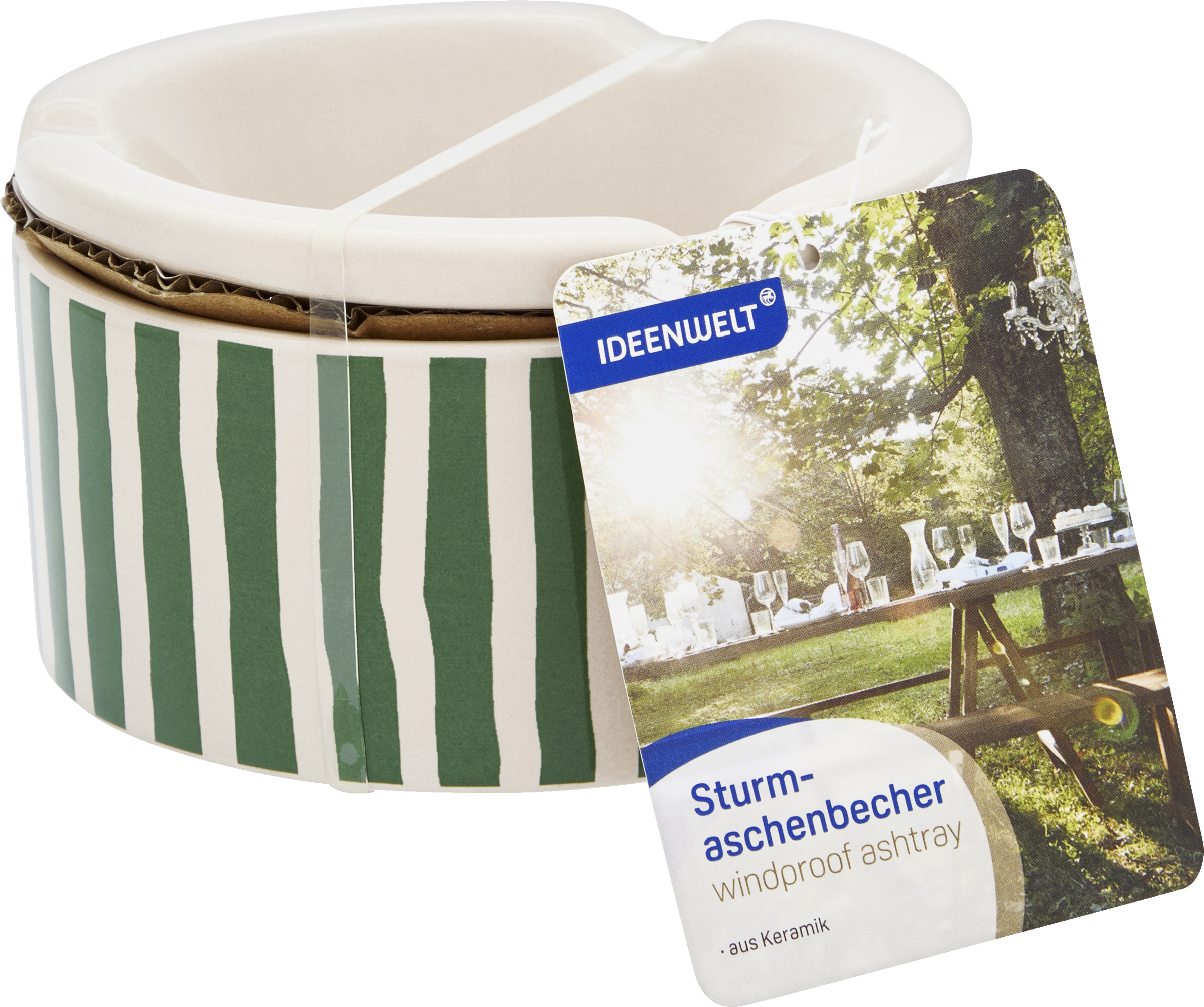 Sturmaschenbecher Streifen